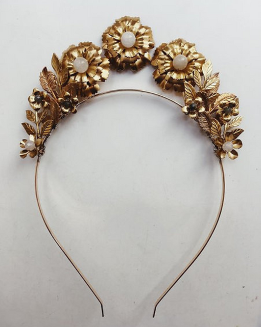 Zinnia crown/headband