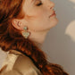 Valentine heart earrings