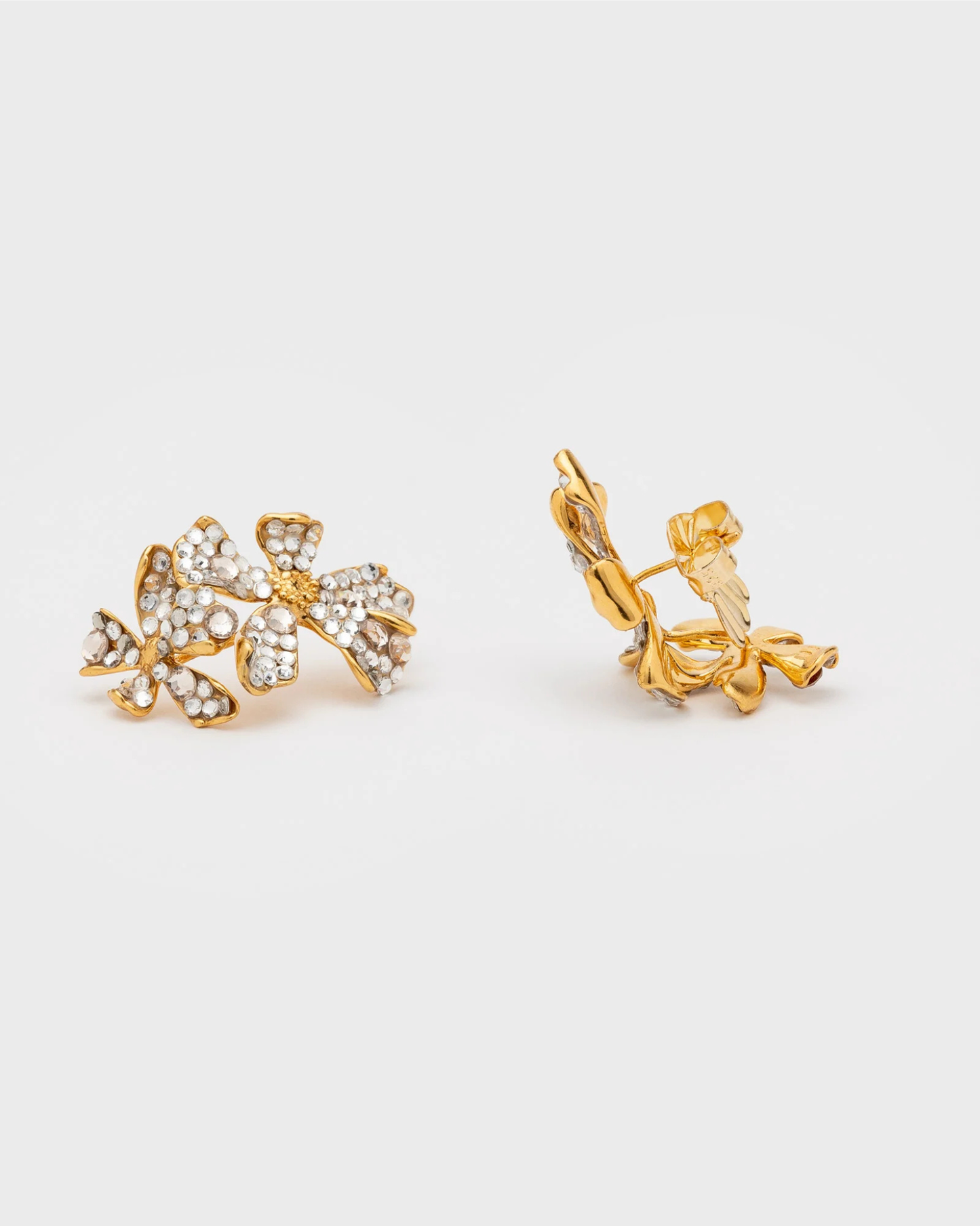 Berry Crystal Earrings