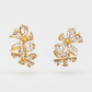 Berry Crystal Earrings