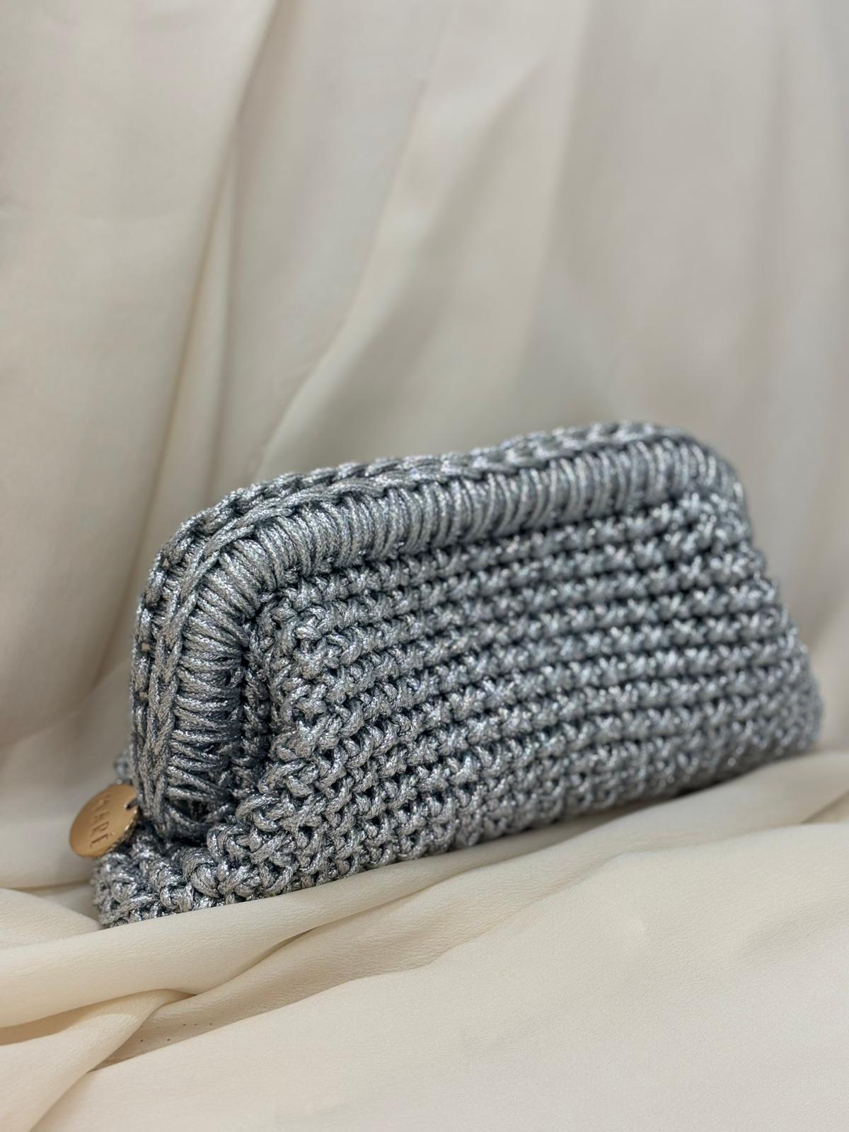 Clutch Bag - Silver