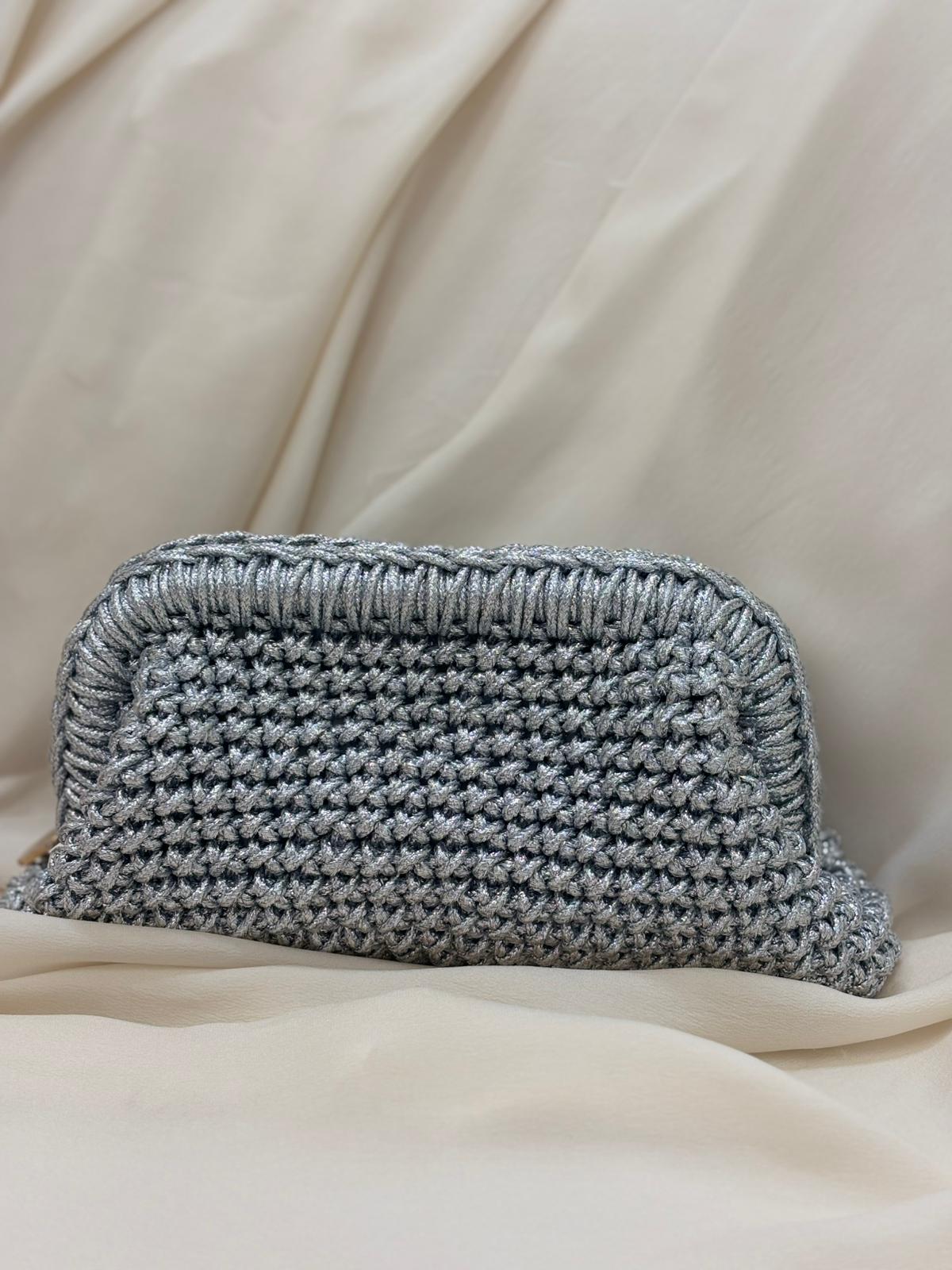 Clutch Bag - Silver