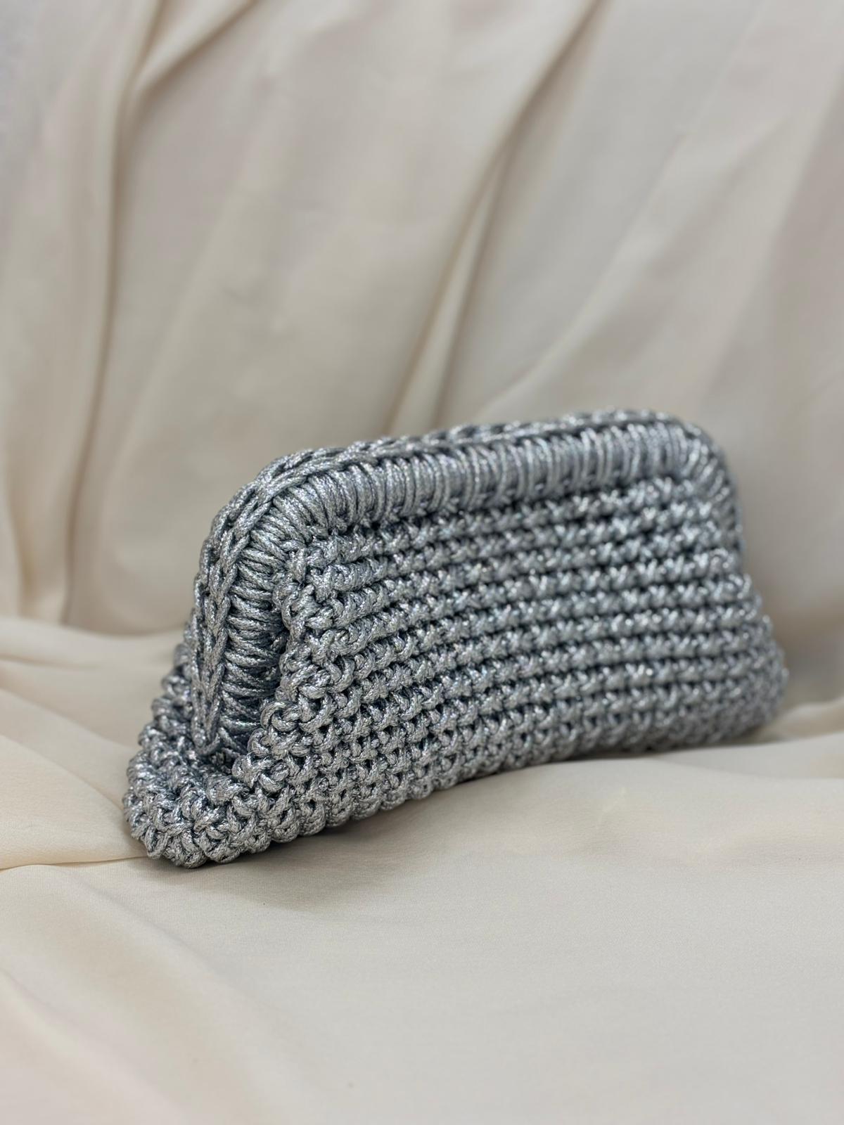 Clutch Bag - Silver
