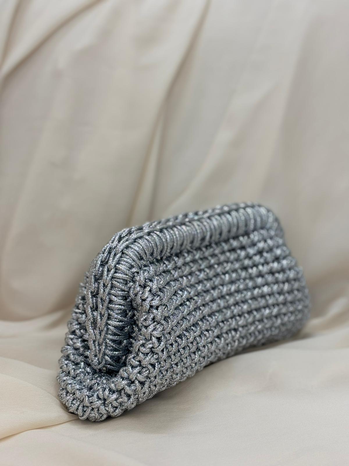 Clutch Bag - Silver