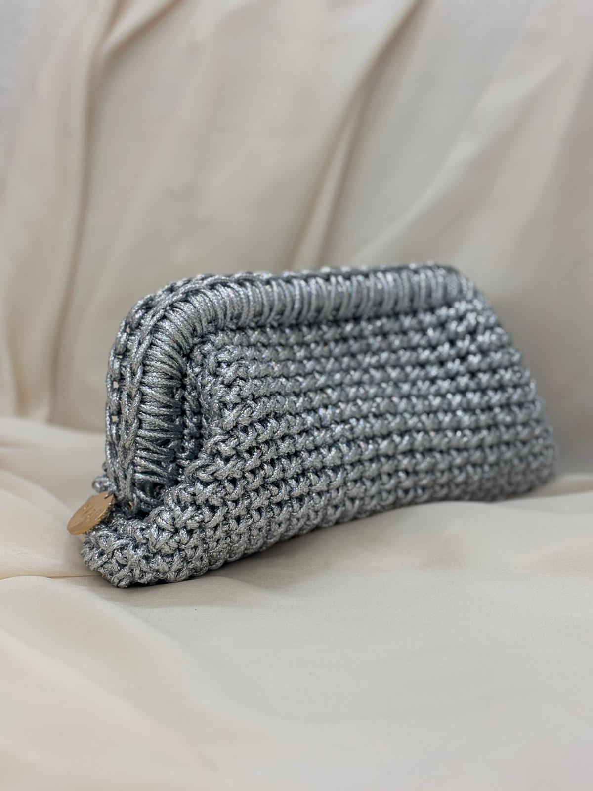 Clutch Bag - Silver