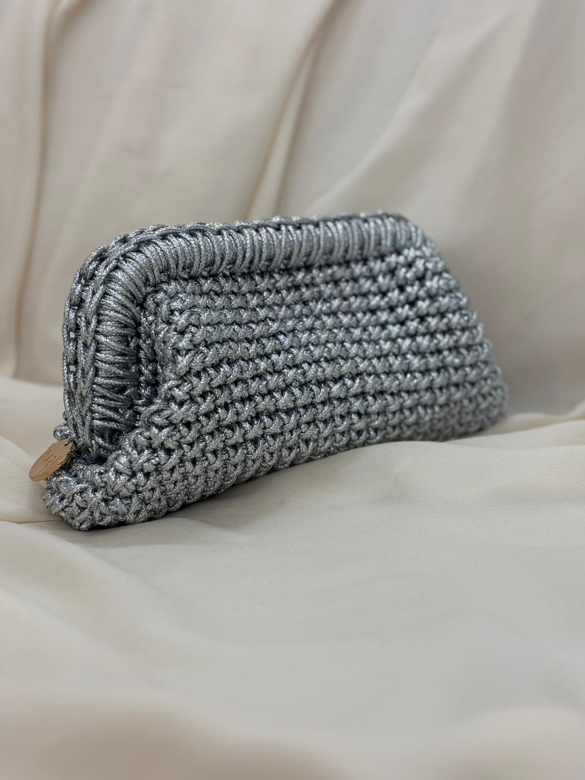 Clutch Bag - Silver