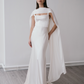 Luella Satin Bridal Cape