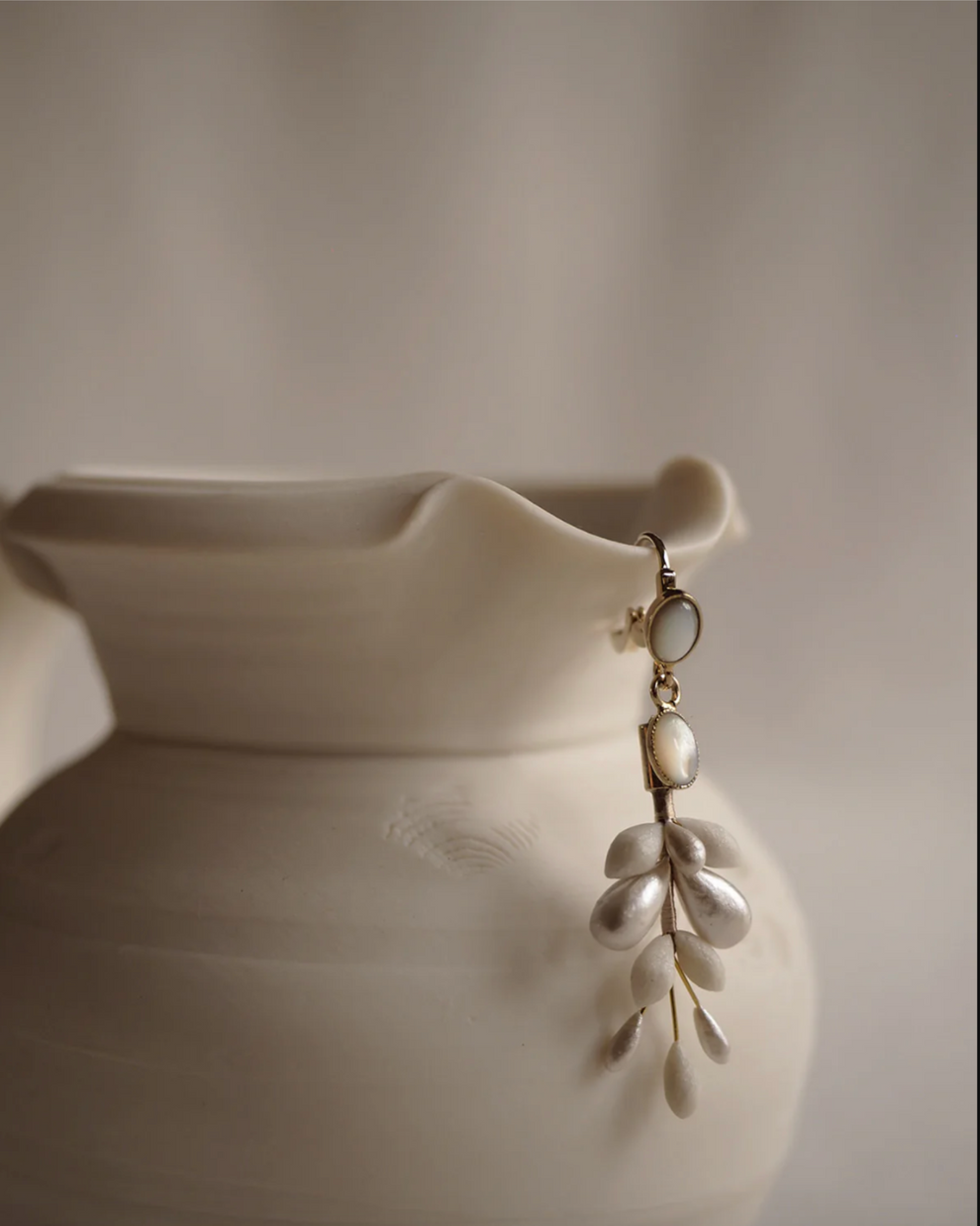 Alix drop earrings Carte Blanche Bride Australia