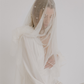 Star silk tulle veil