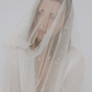 Star silk tulle veil