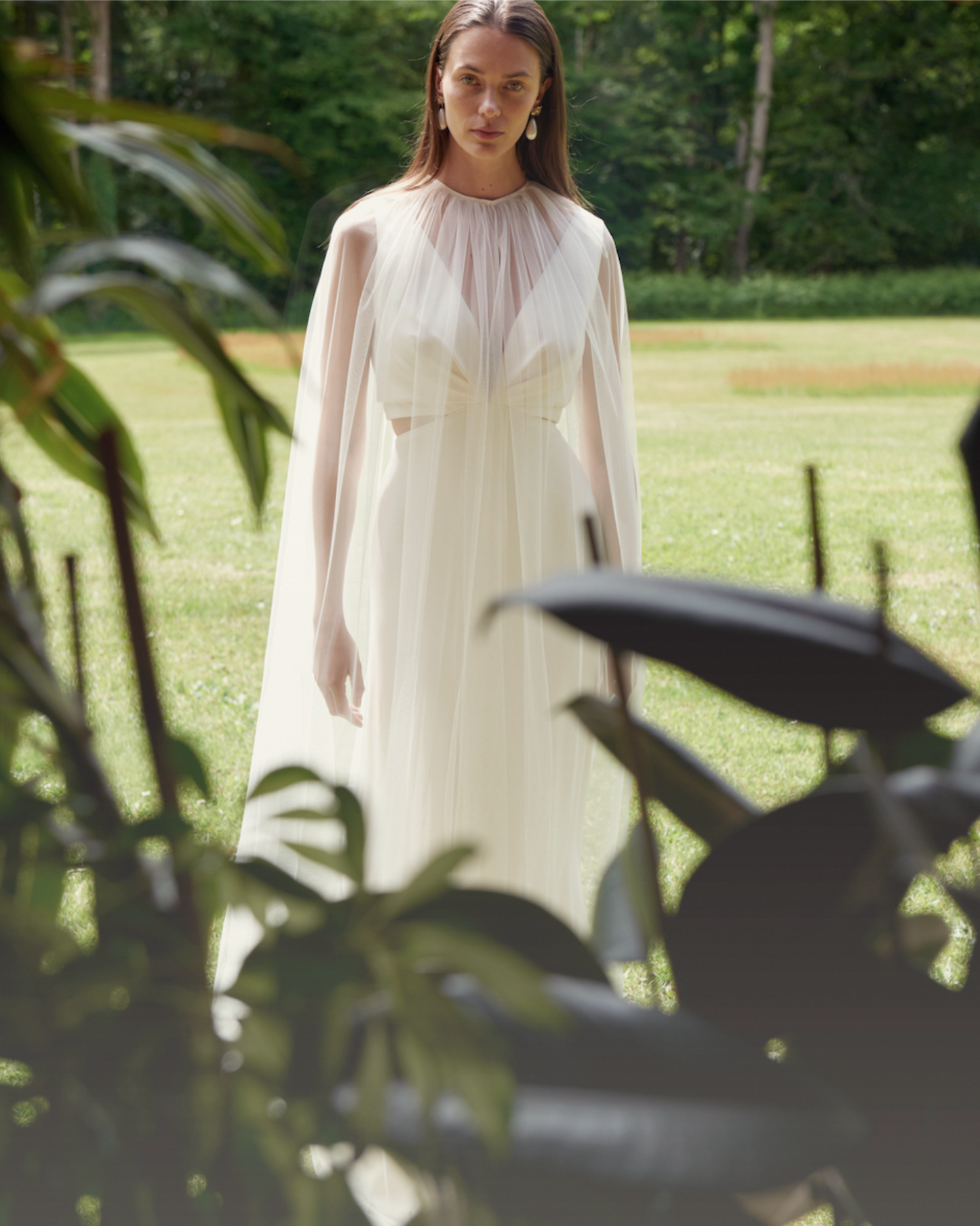 Eleno Tulle Cape