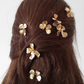 Moss hair pin set