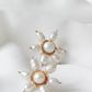 Perle star earrings