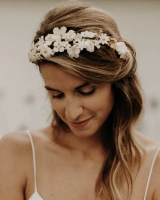 Madrilene flower crown