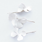 Moss white hair pin set