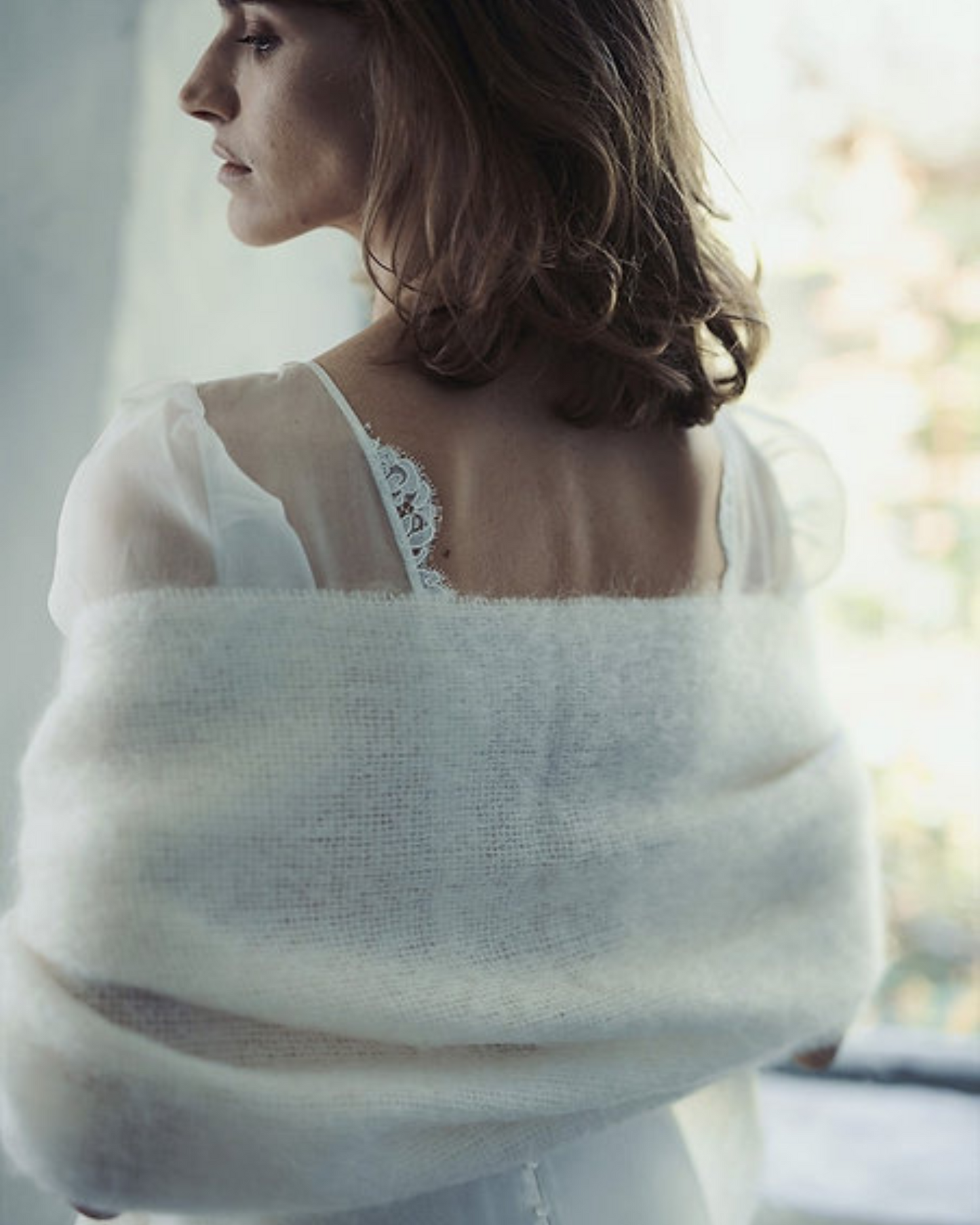 Swann mohair wrap